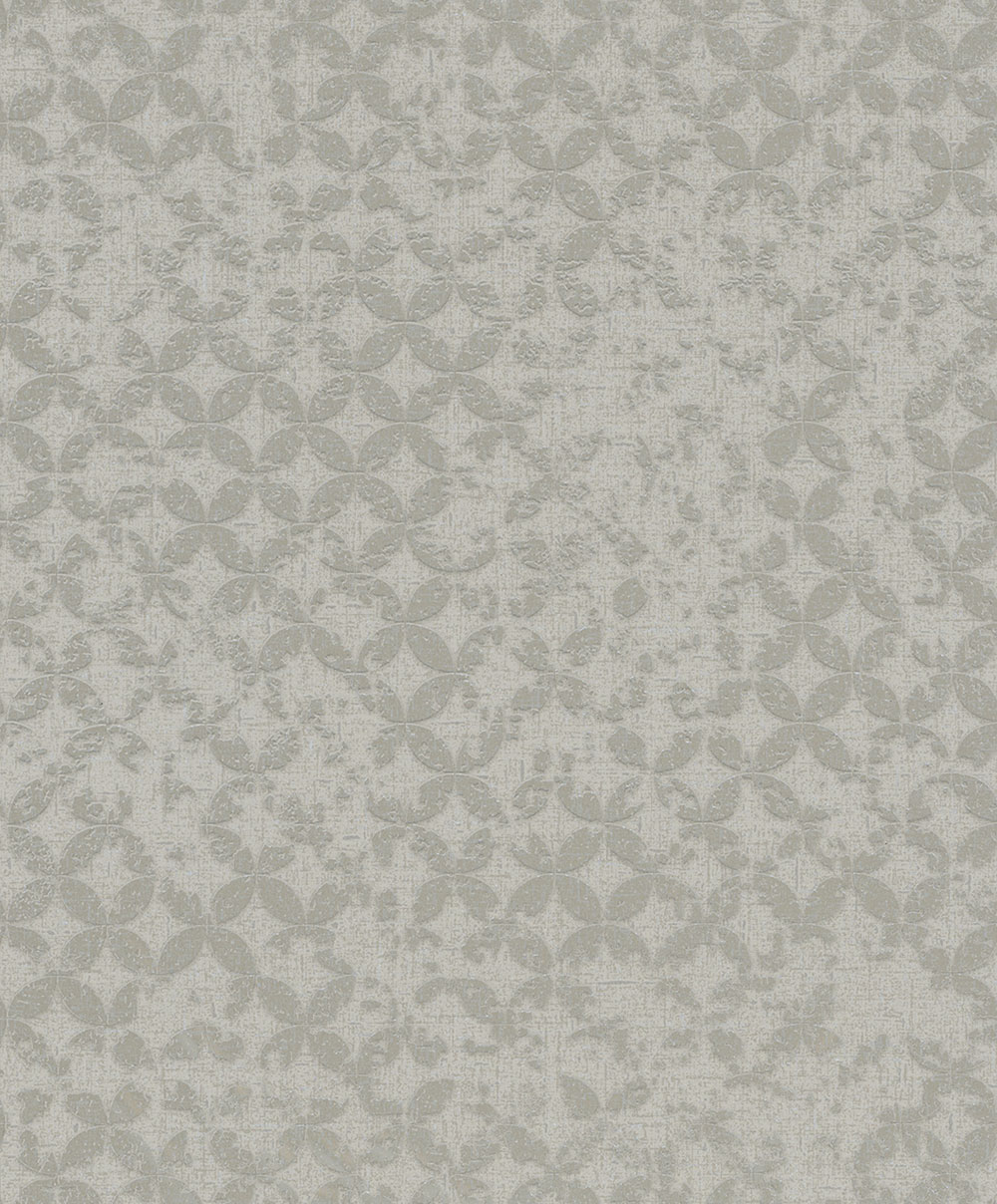 Wallpaper, grey-silver, geometric vintage pattern, 35118, City Romance, Marburg