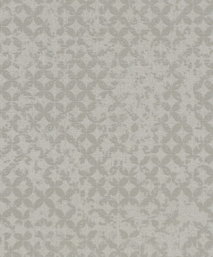 Wallpaper, grey-silver, geometric vintage pattern, 35118, City Romance, Marburg