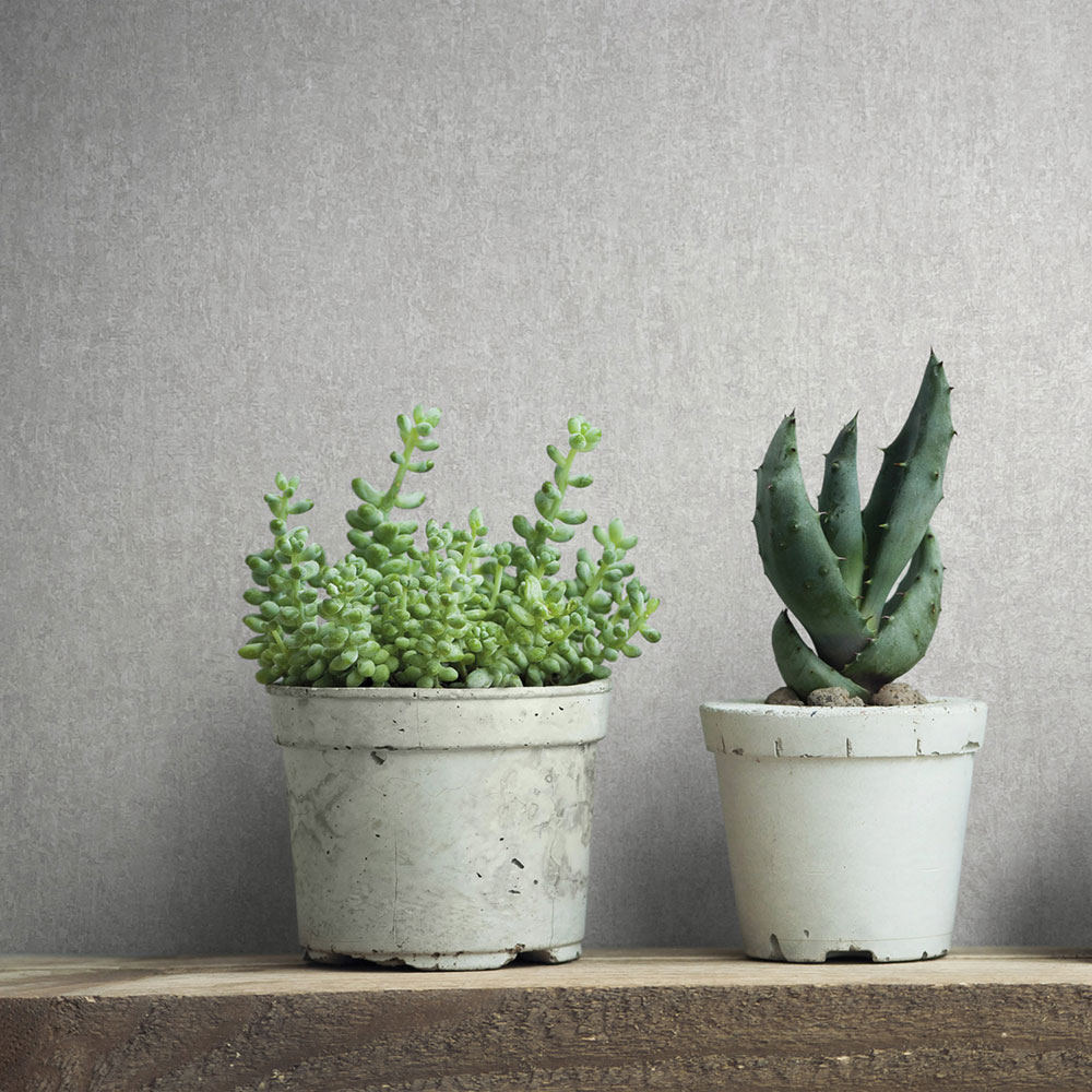 Wallpaper, grey, stucco plaster, 35137, City Romance, Marburg