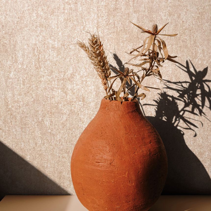 Wallpaper, beige, stucco plaster, 35141, City Romance, Marburg