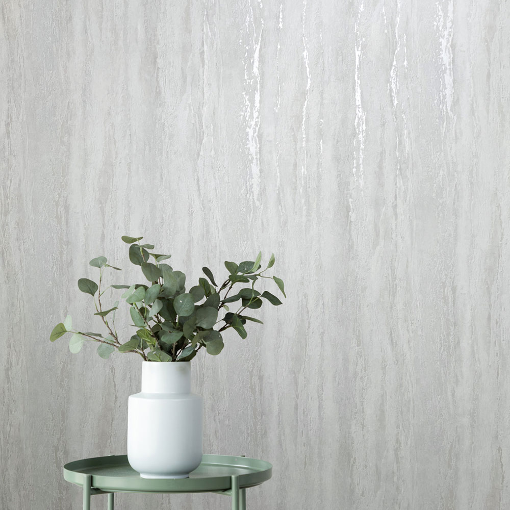 Wallpaper, white, stucco plaster, 35153, City Romance, Marburg