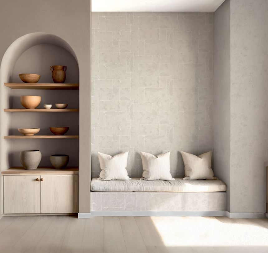 Wallpaper, Brown, Stucco, 34606, Terra, Marburg