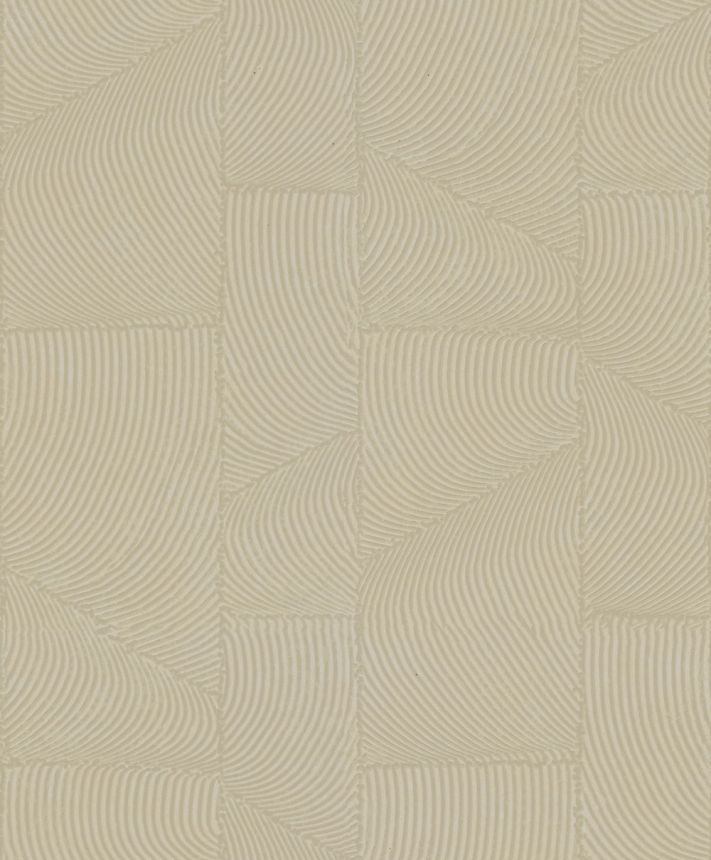 Wallpaper, Brown-Beige, Graphic 3D Pattern, 34643, Terra, Marburg