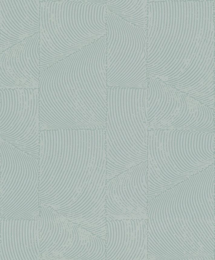Wallpaper, Grey-Green, Graphic 3D Pattern, 34645, Terra, Marburg