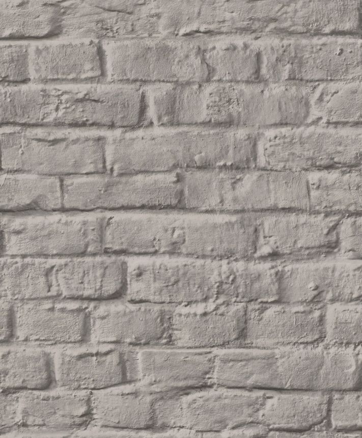 Wallpaper, Grey-Brown, Bricks, Brick Wall, 34168, Loft Superior, Marburg