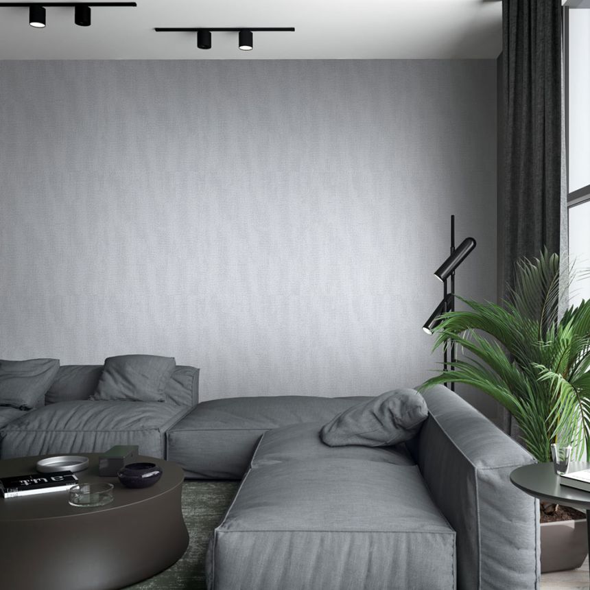 Wallpaper, Grey, Fabric Texture, 34173, Kumano, Loft Superior, Marburg