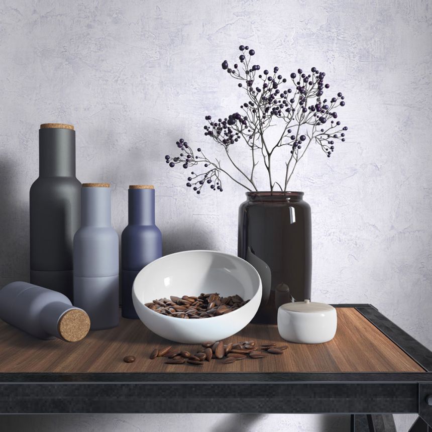 Wallpaper, Purple, Plaster Effect, 34185, Loft Superior, Marburg