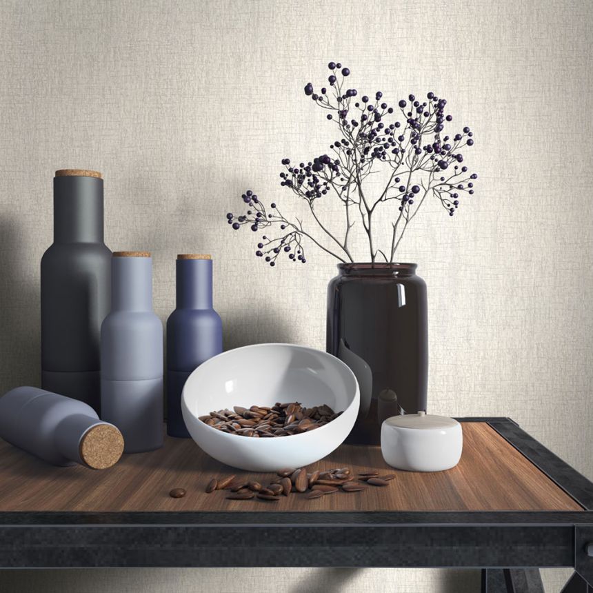 Wallpaper, Grey-Cream, Texture, 59336, Loft Superior, Marburg