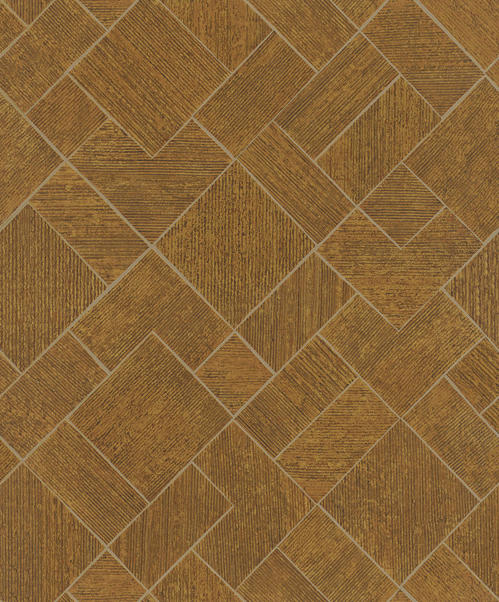 Wallpaper, brown-gold, geometric pattern, 35513, Ritus, Marburg