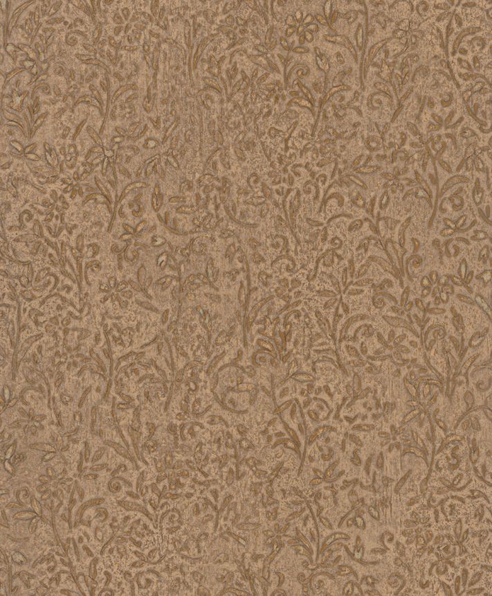 Wallpaper, brown-bronze, ornaments, 35533, Ritus, Marburg