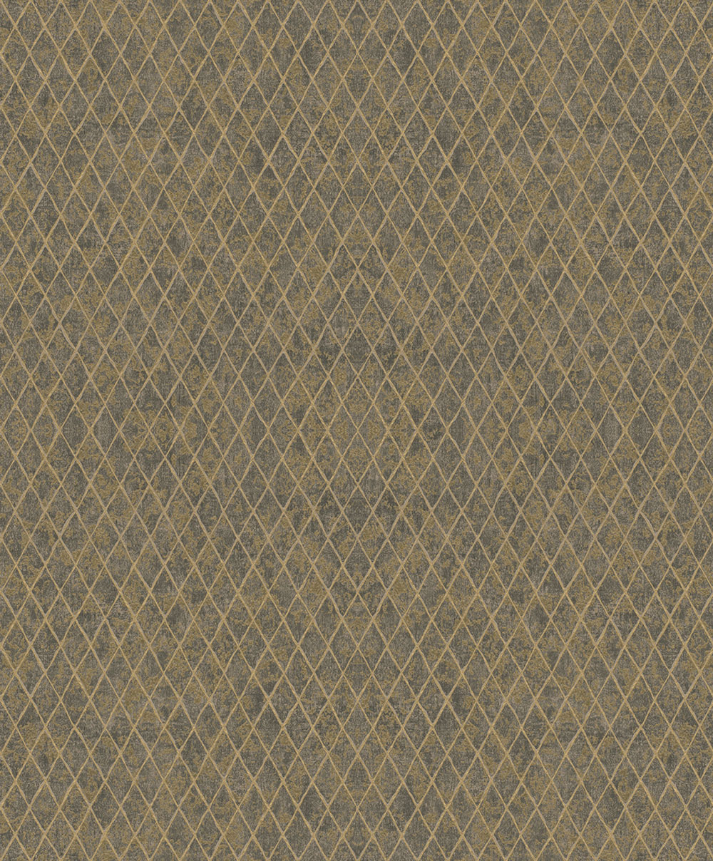 Geometric wallpaper, black-gold, 35540, Ritus, Marburg