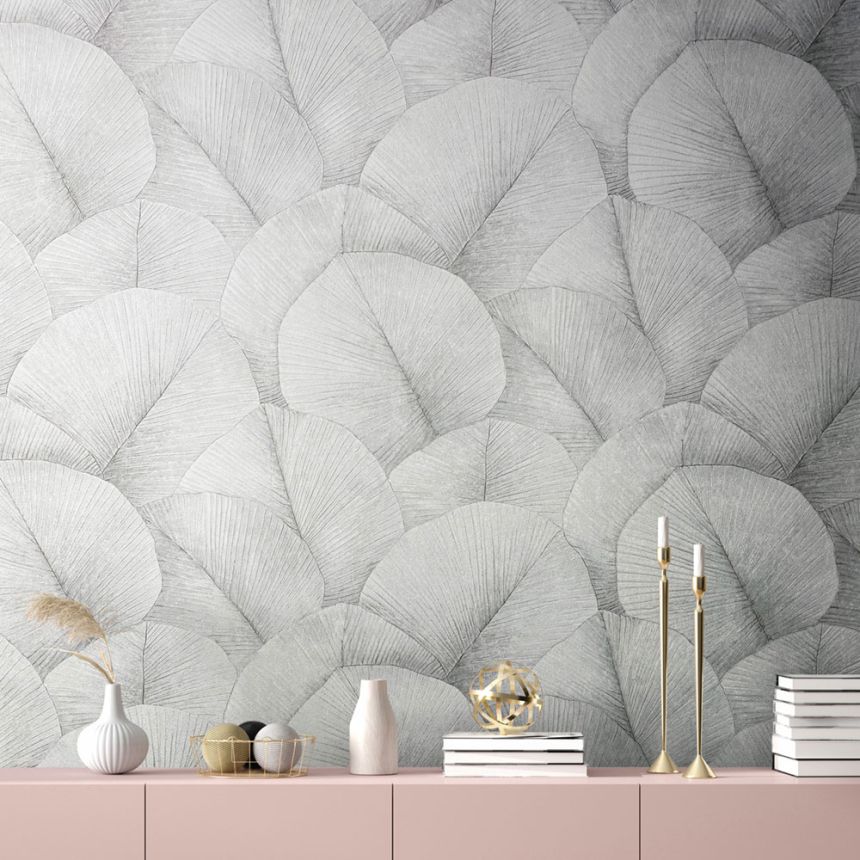 Wallpaper, grey, leaves, 34509, Kumano, Marburg