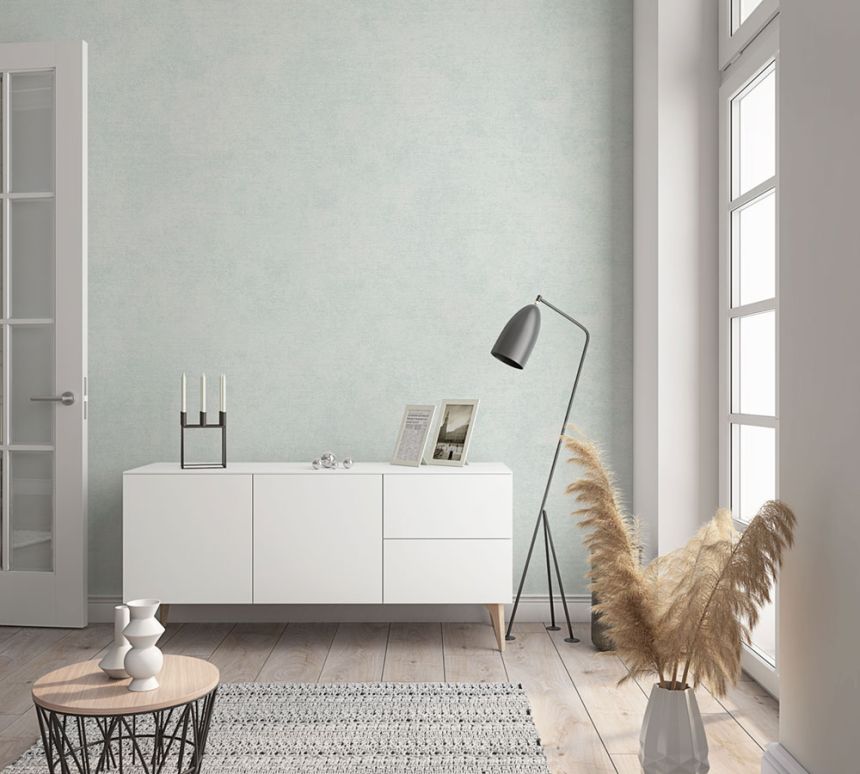 Wallpaper, Grey-Green, Fabric Texture, 32410, Shades, Marburg