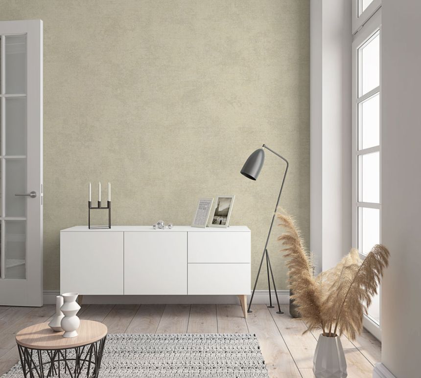 Wallpaper, Ochre, Fabric Texture, 32421, Shades, Marburg