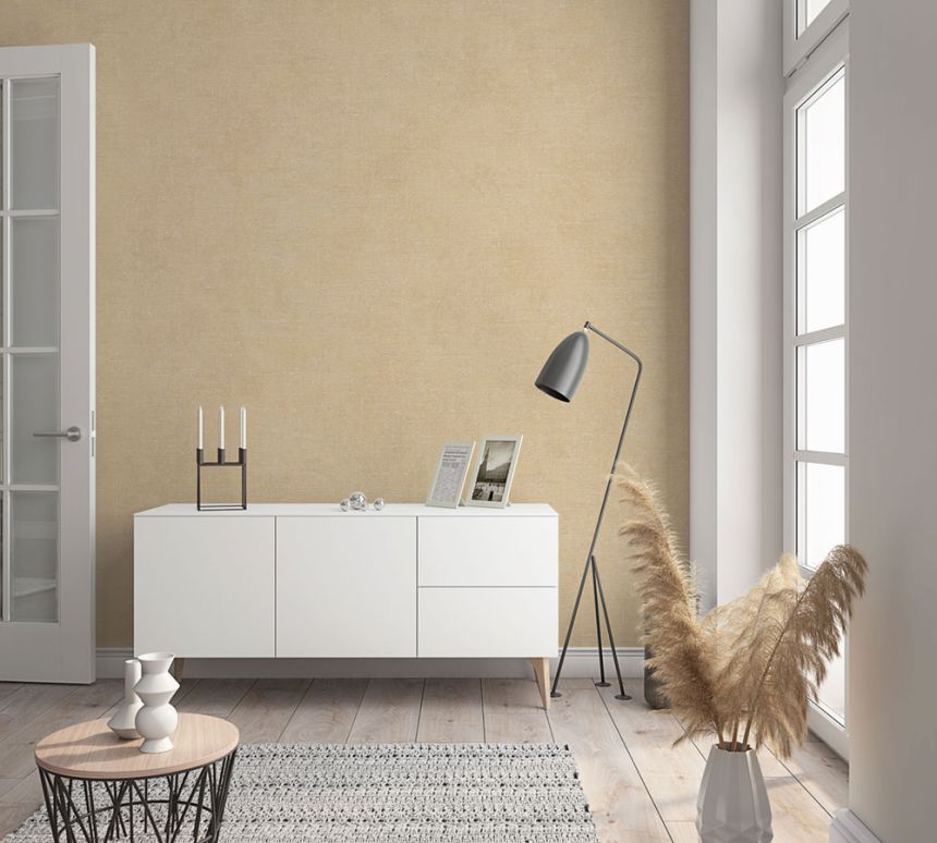 Wallpaper, Beige, Fabric Texture, 32427, Shades, Marburg