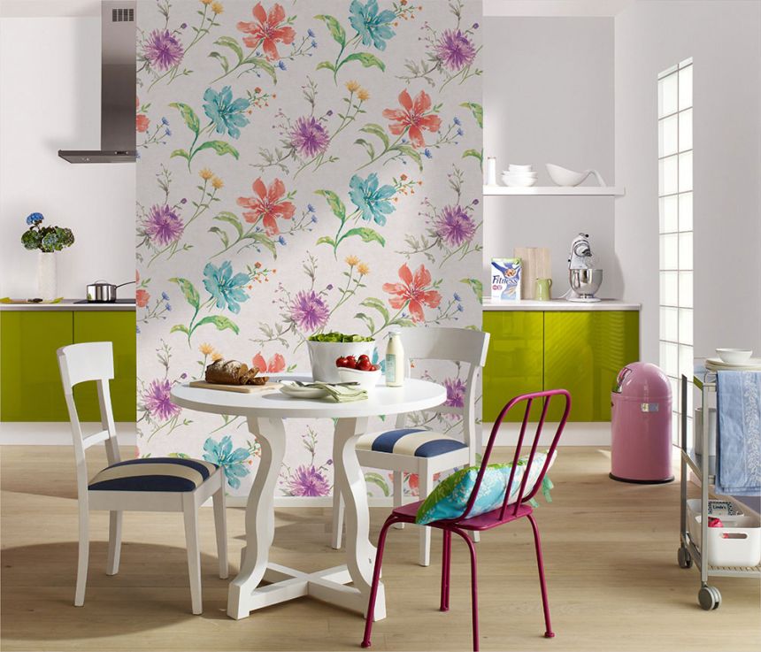 Wallpaper, Flowers, 32454, Shades, Marburg