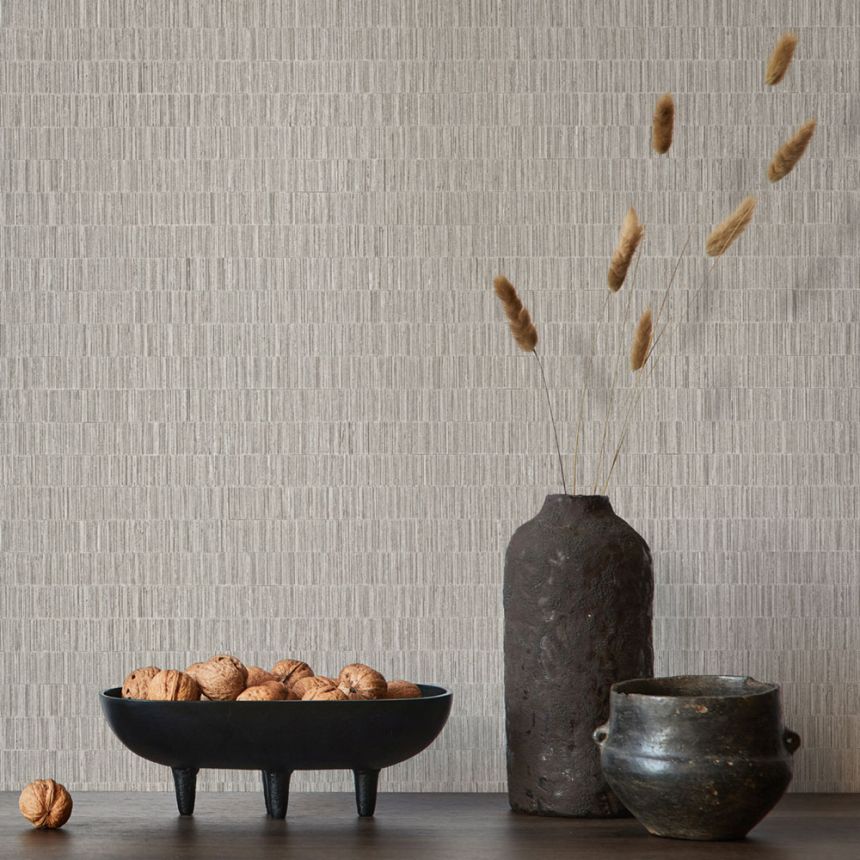 Wallpaper, brown-beige, texture, stripes, 35365, Timber, Marburg