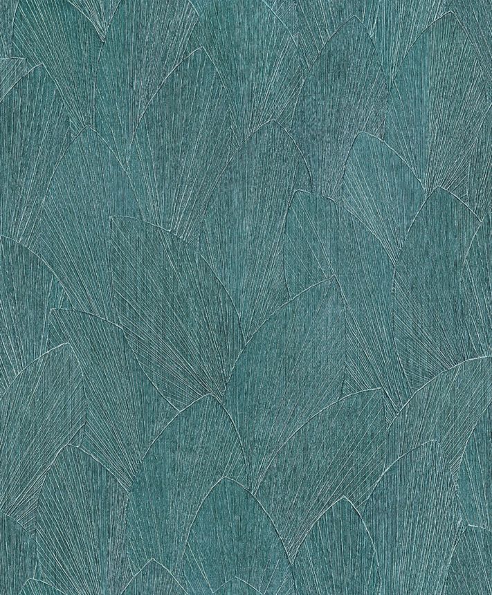 Wallpaper, turquoise, leaves, 35376, Timber, Marburg