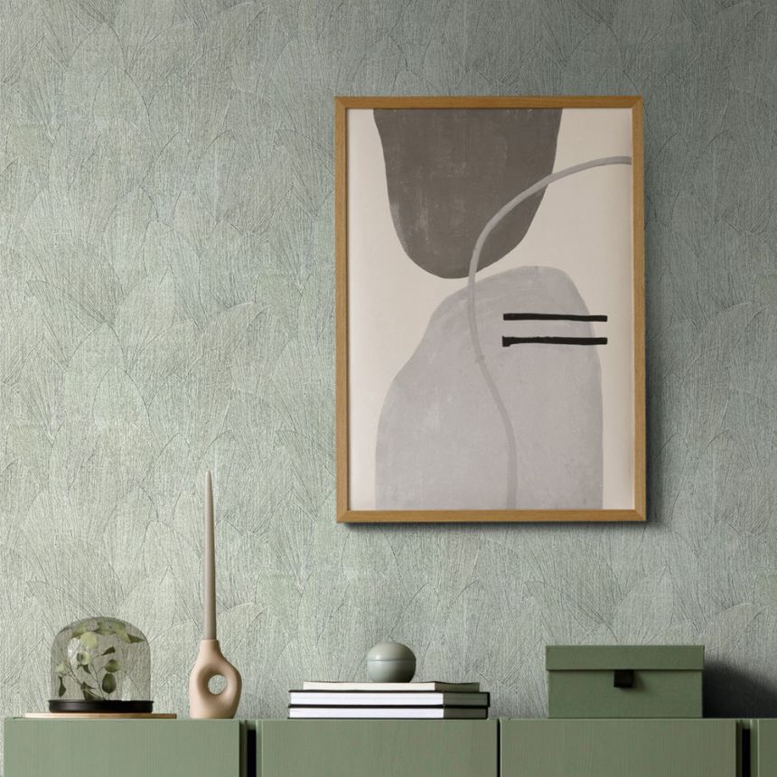 Wallpaper, green, leaves, 35377, Timber, Marburg