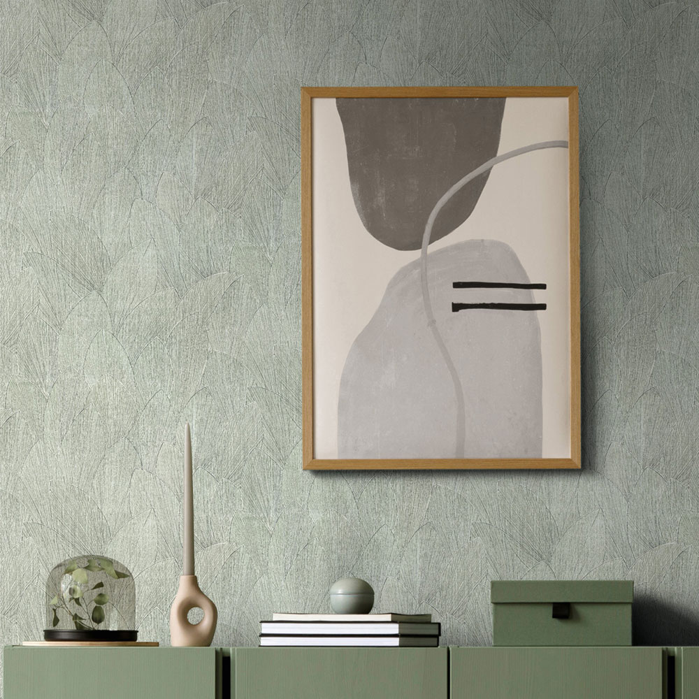 Wallpaper, green, leaves, 35377, Timber, Marburg