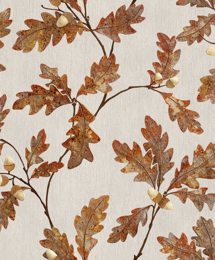 Wallpaper, brown, branches, leaves, 35398, Timber, Marburg