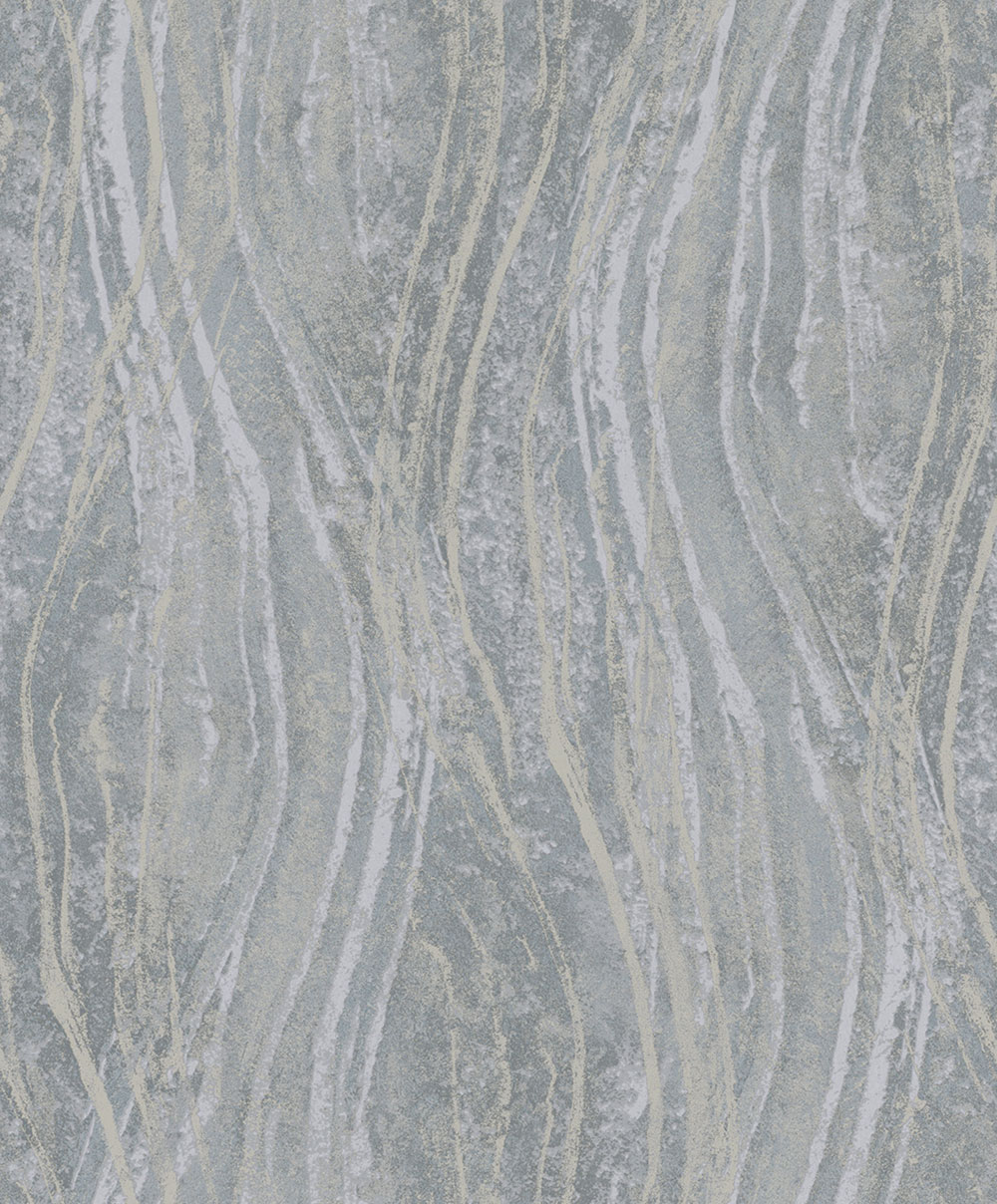 Wallpaper, Grey-Beige, Texture, Waves, 82494, Naomi, Novamur