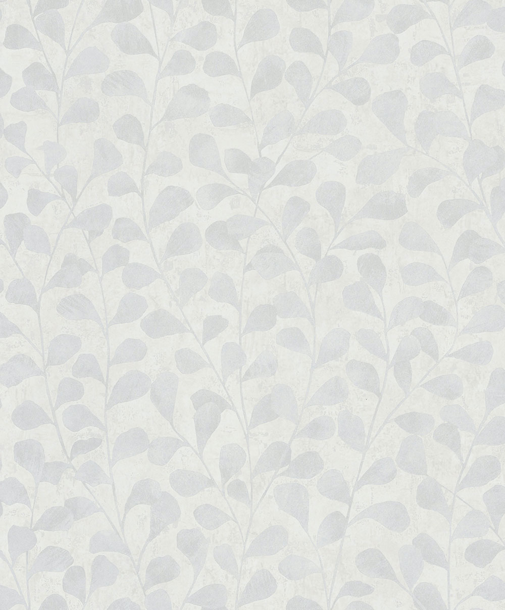 Wallpaper, White-Cream, Twigs, Leaves, 82501, Naomi, Novamur