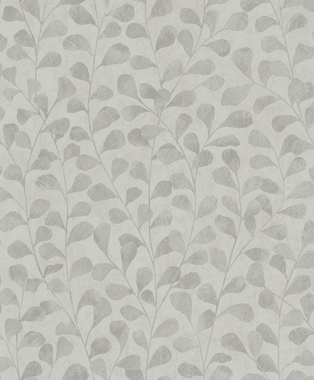 Wallpaper, Grey-Beige, Twigs, Leaves, 82502, Naomi, Novamur