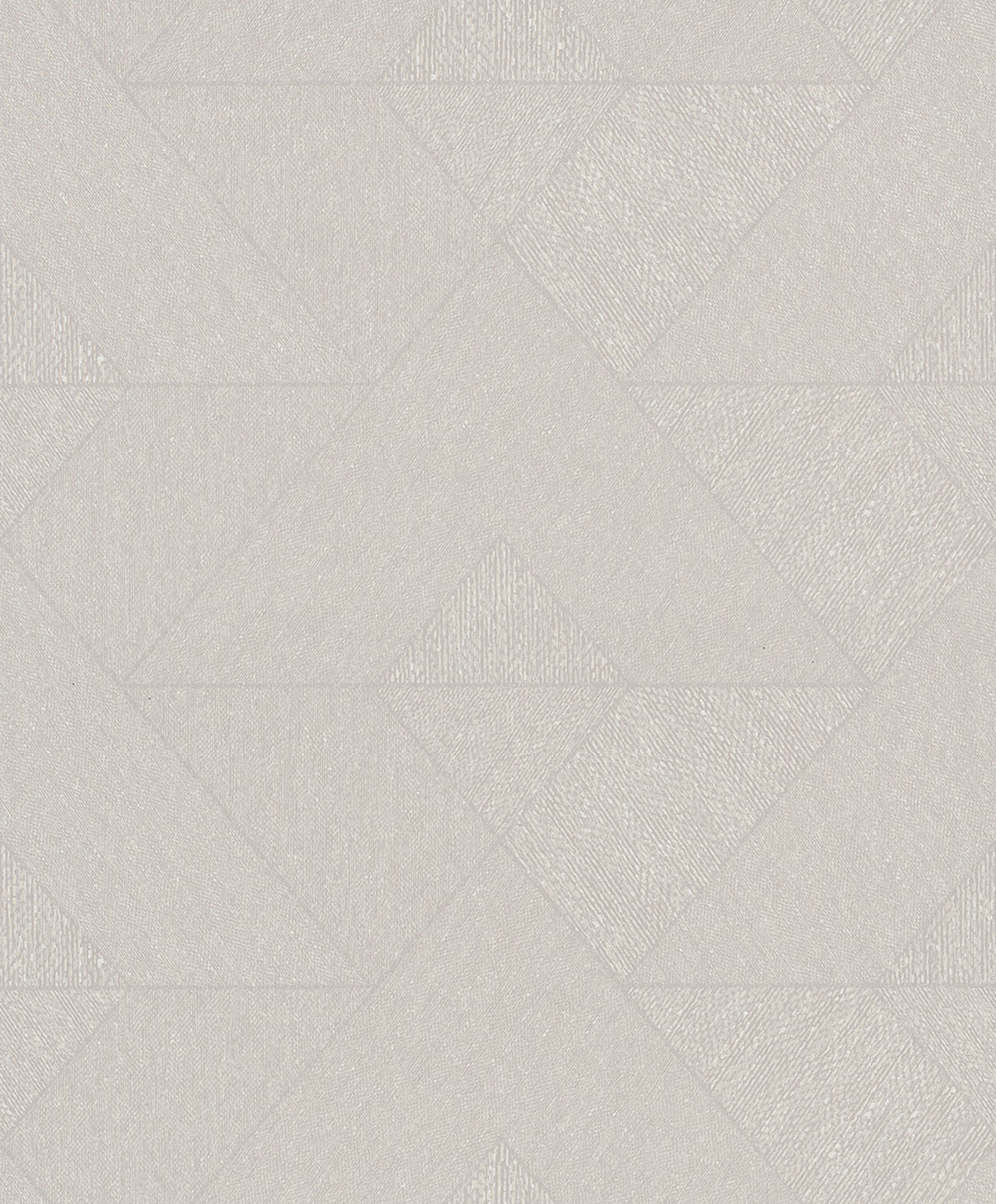 Geometric Wallpaper, Beige, 82546, Naomi, Novamur