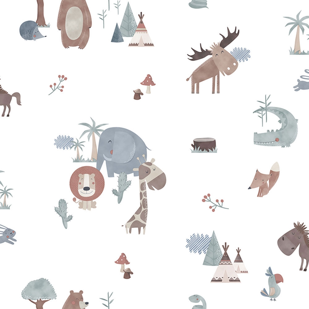 Children's non-woven wallpaper 130-3, Sambori, ICH Wallcoverings