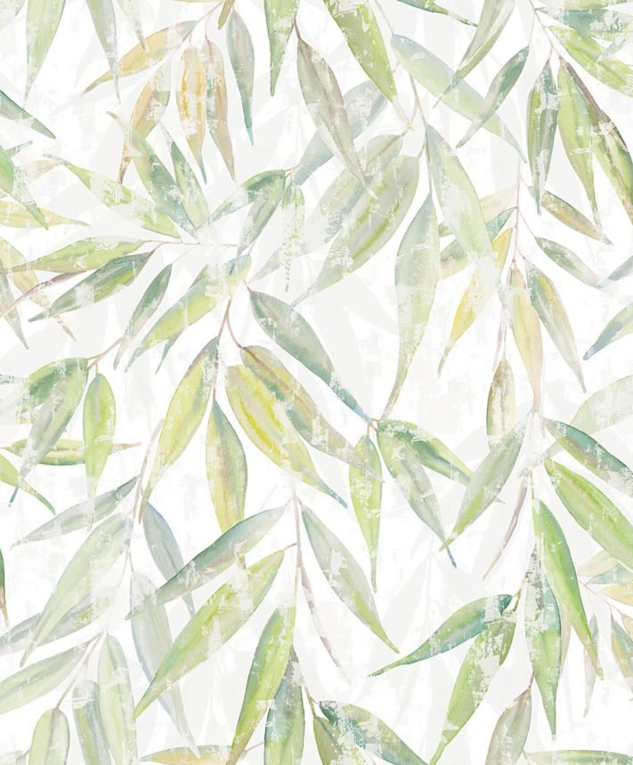 Wallpaper, Yellow-Green, Leaves, 89041, Naomi, Novamur