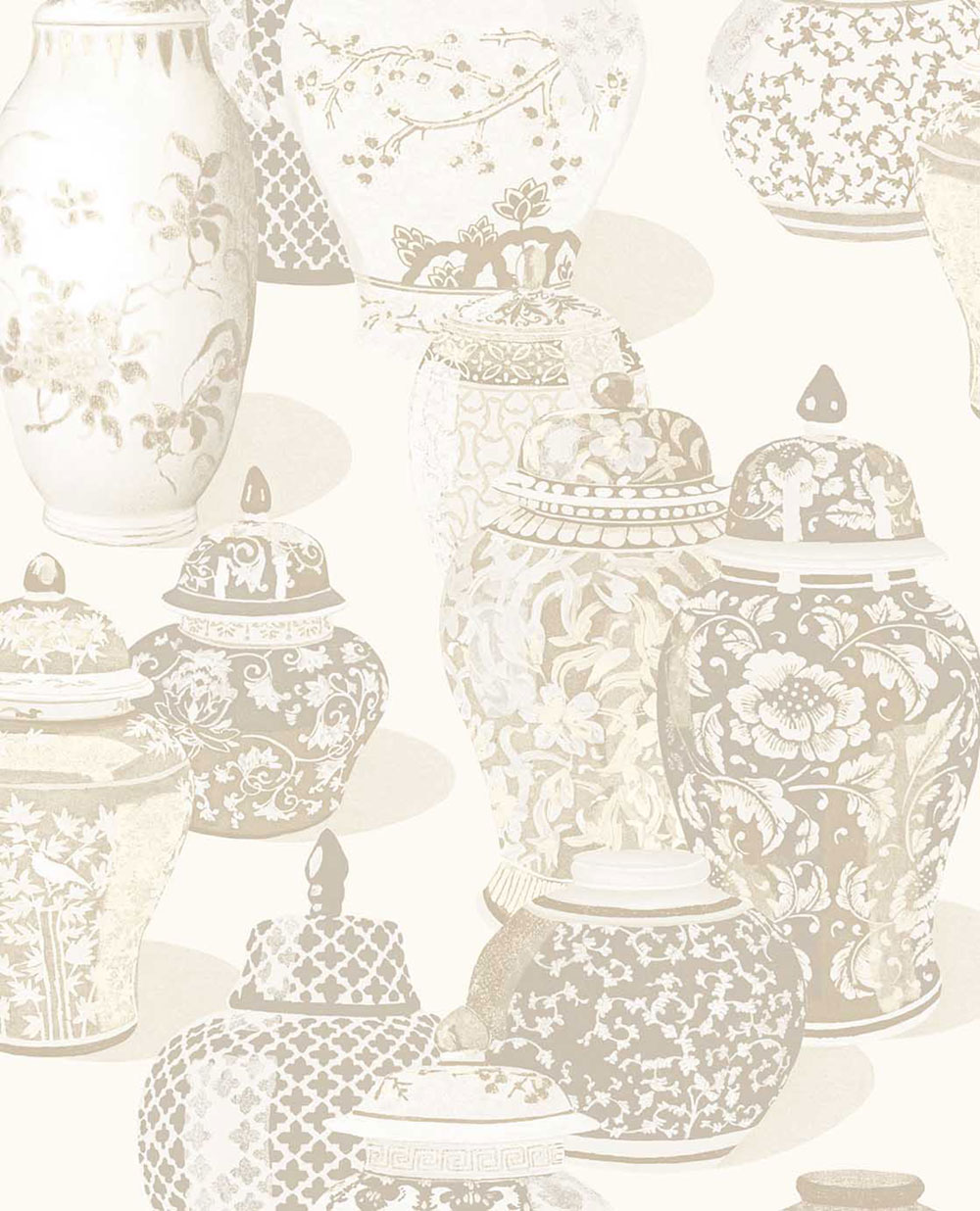 Wallpaper, 351211, Cream, Vessels, Magnifique, Eijffinger