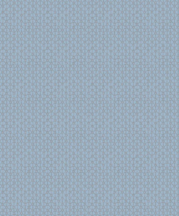 Geometric Wallpaper, Blue, 351222, Magnifique, Eijffinger
