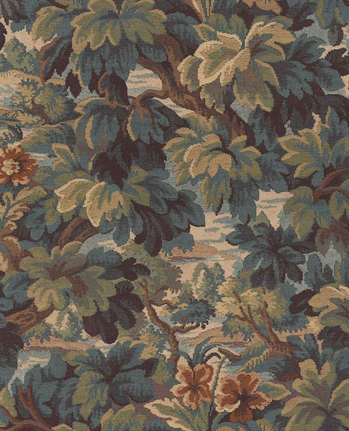 Wallpaper, Green-Brown, Leaves, Trees, 351241, Magnifique, Eijffinger