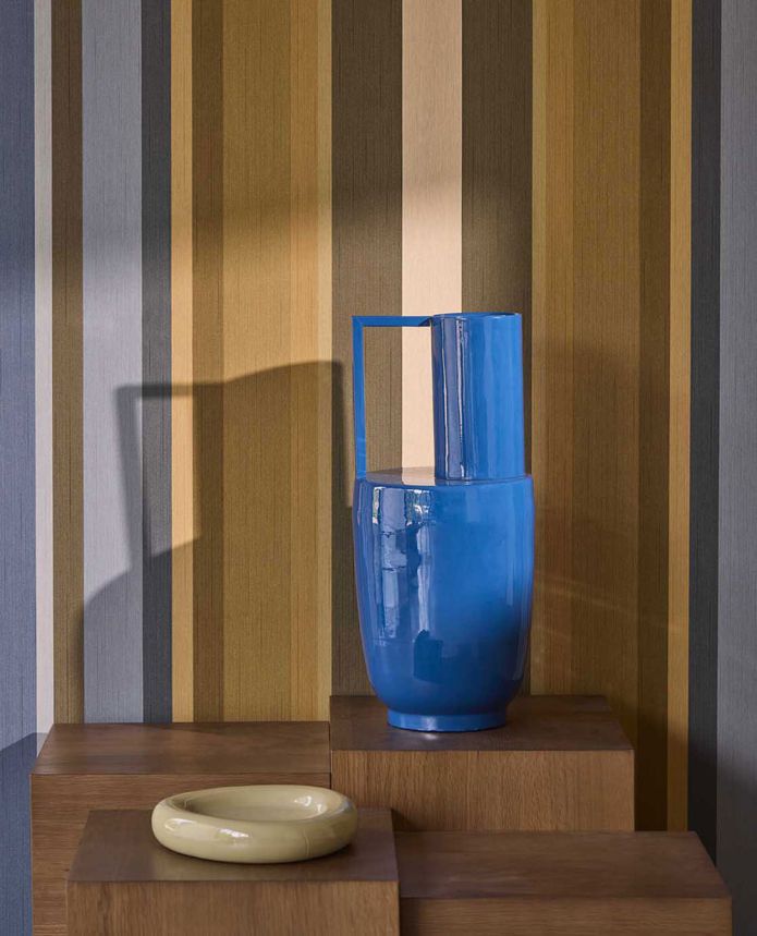 Wallpaper, Stripes, Fabric Effect, 351260, Magnifique, Eijffinger