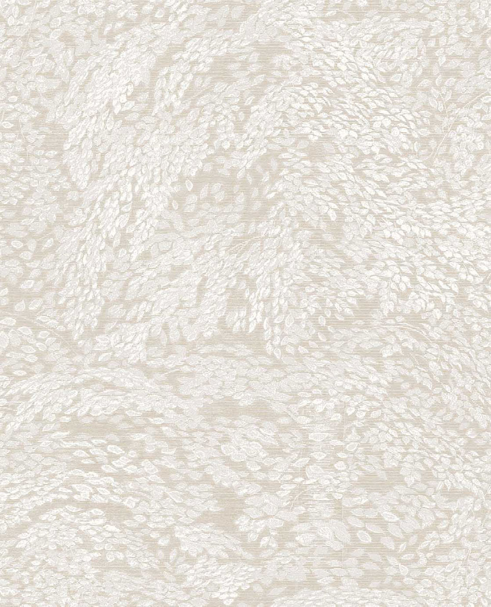 Wallpaper, Grey-Beige, Leaves, 351270, Magnifique, Eijffinger