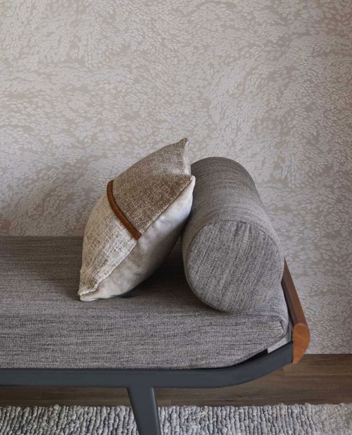 Wallpaper, Grey-Beige, Leaves, 351270, Magnifique, Eijffinger