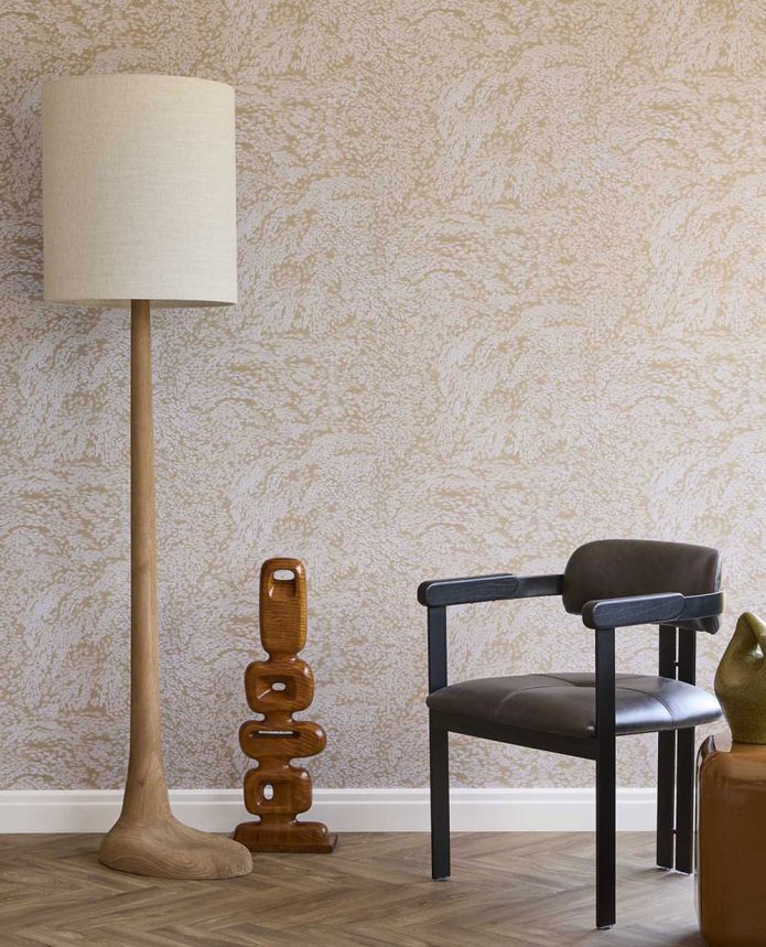 Wallpaper, Beige-Purple, Leaves, 351271, Magnifique, Eijffinger