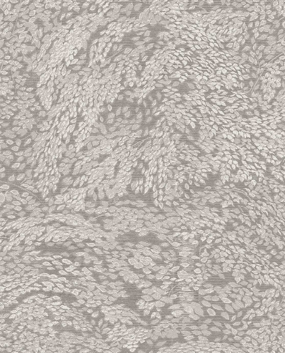 Wallpaper, Grey, Leaves, 351272, Magnifique, Eijffinger