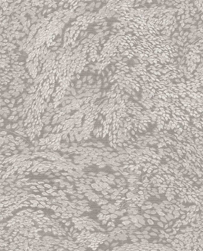 Wallpaper, Grey, Leaves, 351272, Magnifique, Eijffinger