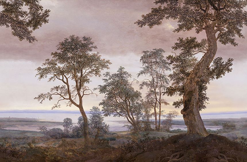 Wall Mural, Trees, Landscape, 351291, Magnifique, Eijffinger