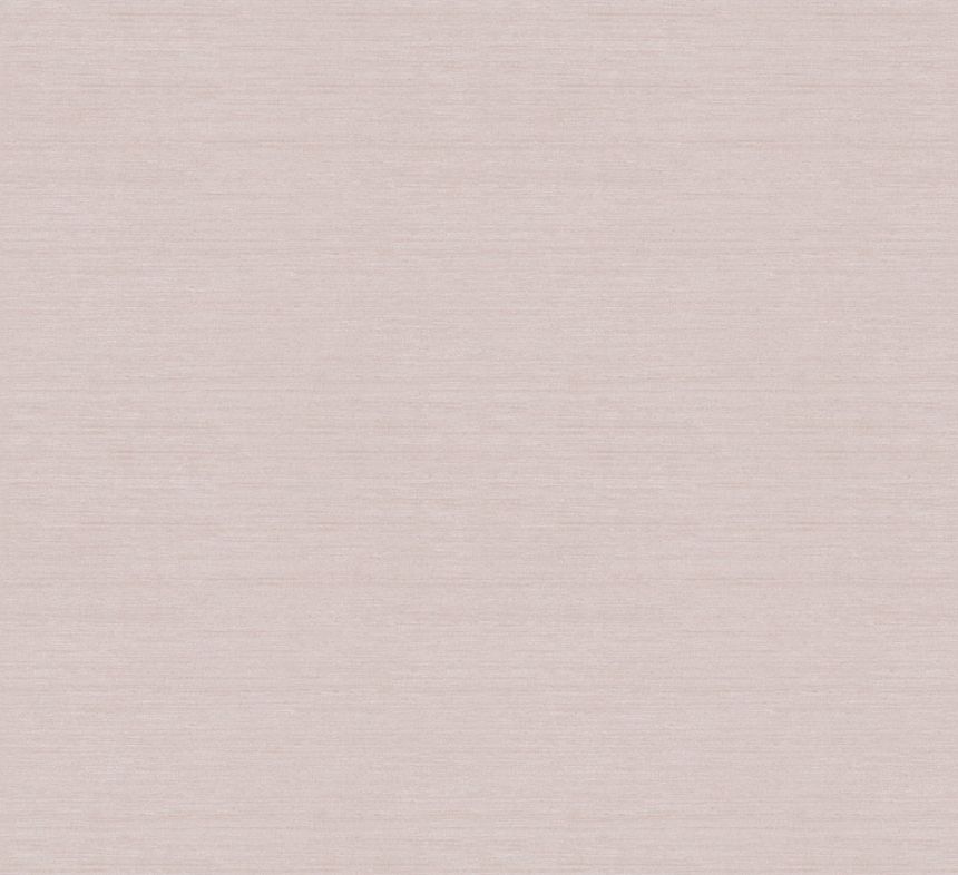 Striped wallpaper, light brown, fabric effect, RIC001, Serica, Traces, Masureel