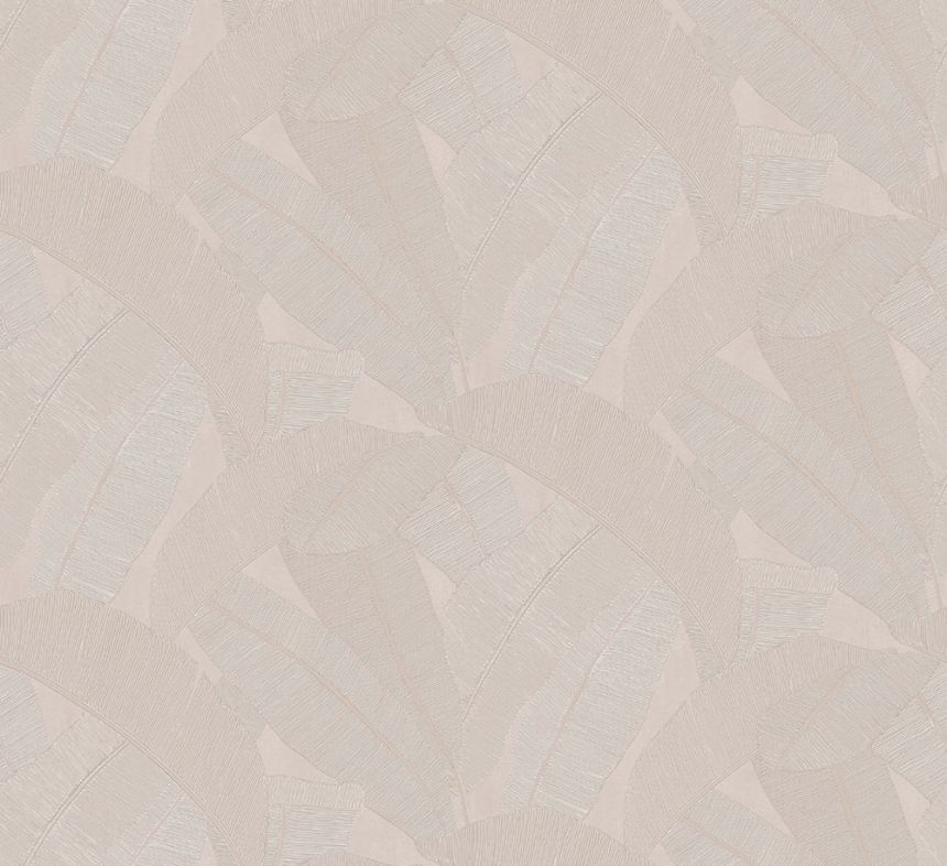 Wallpaper, beige, grey, RIC202, Serica, Masureel