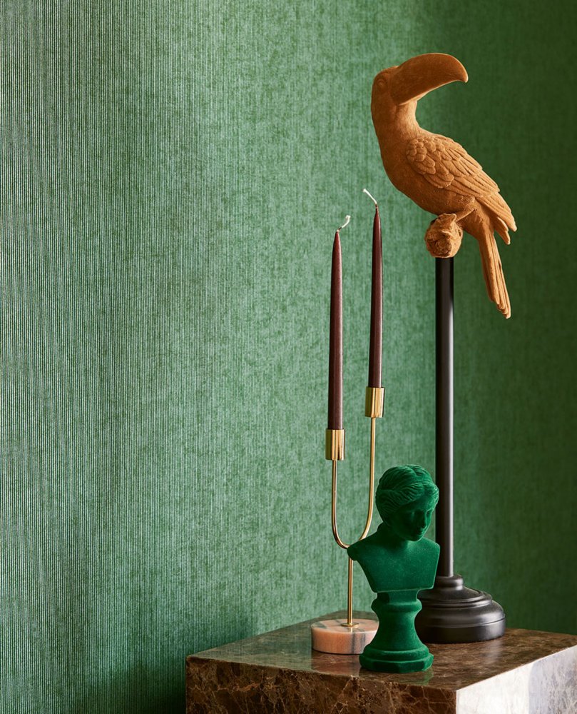 Luxury non-woven wallpaper Stripes flock, 307322, Museum, Eijffinger