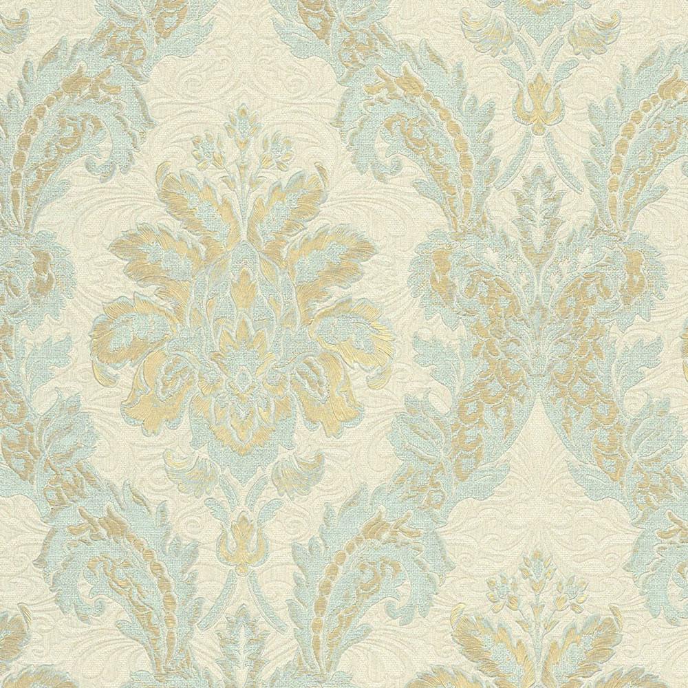 Luxury non-woven wallpaper 68603, Damascus, Baroque pattern, Damascus, Limonta