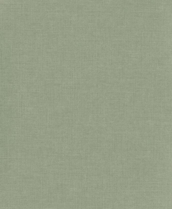 Wallpaper, green, fabric imitation, A71014, Inia, Grandeco