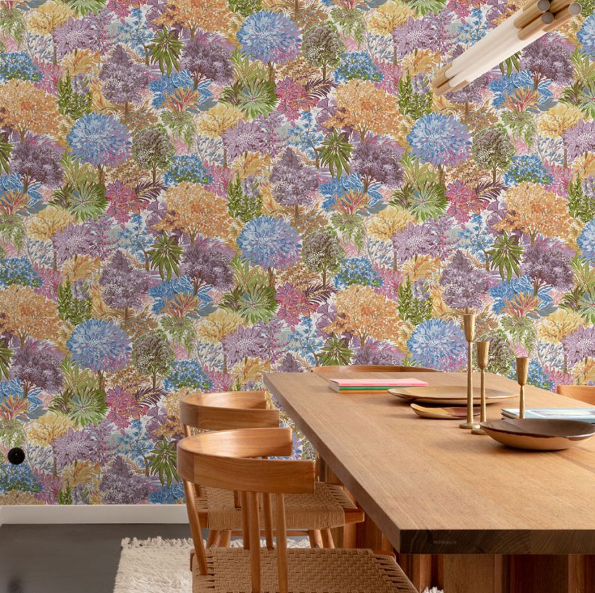 Wallpaper, trees, A78601, Inia, Grandeco