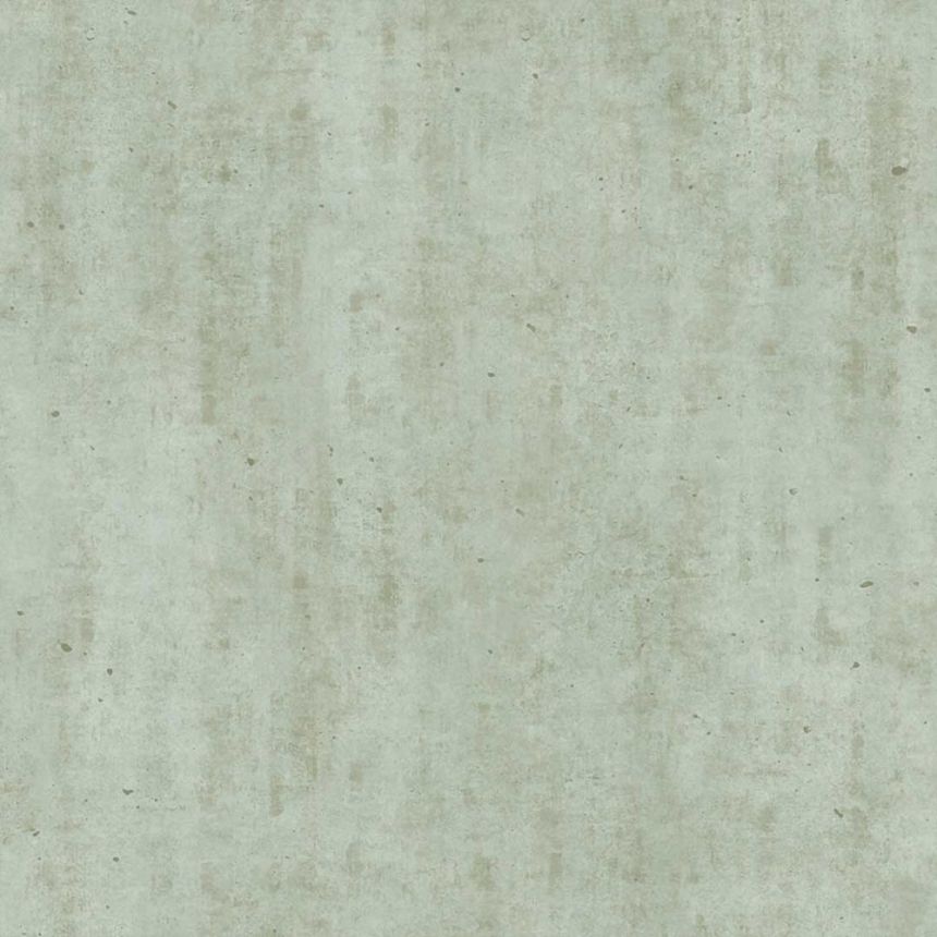 Wallpaper, concrete, plaster effect, green, 2072, Rio, Parato by Cristiana Masi