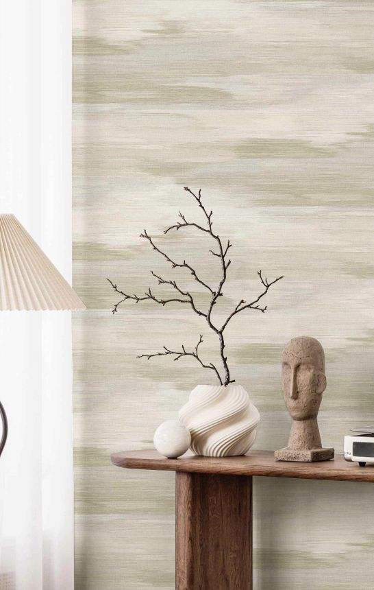 Wallpaper, watercolor pattern, grey-beige, 2080, Rio, Parato by Cristiana Masi