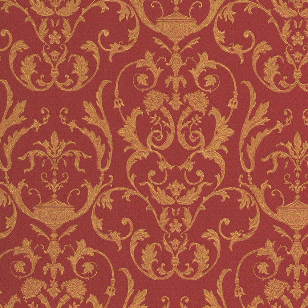 Luxury vinyl wallpaper 95505, Baroque pattern, Ornamenta, Limonta